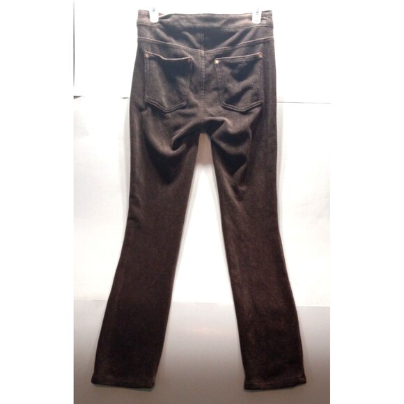 Corduroy Look Gloria Vanderbilt Size 6P Vickie Medium Rise Skinny Dark Brown - Picture 5 of 9